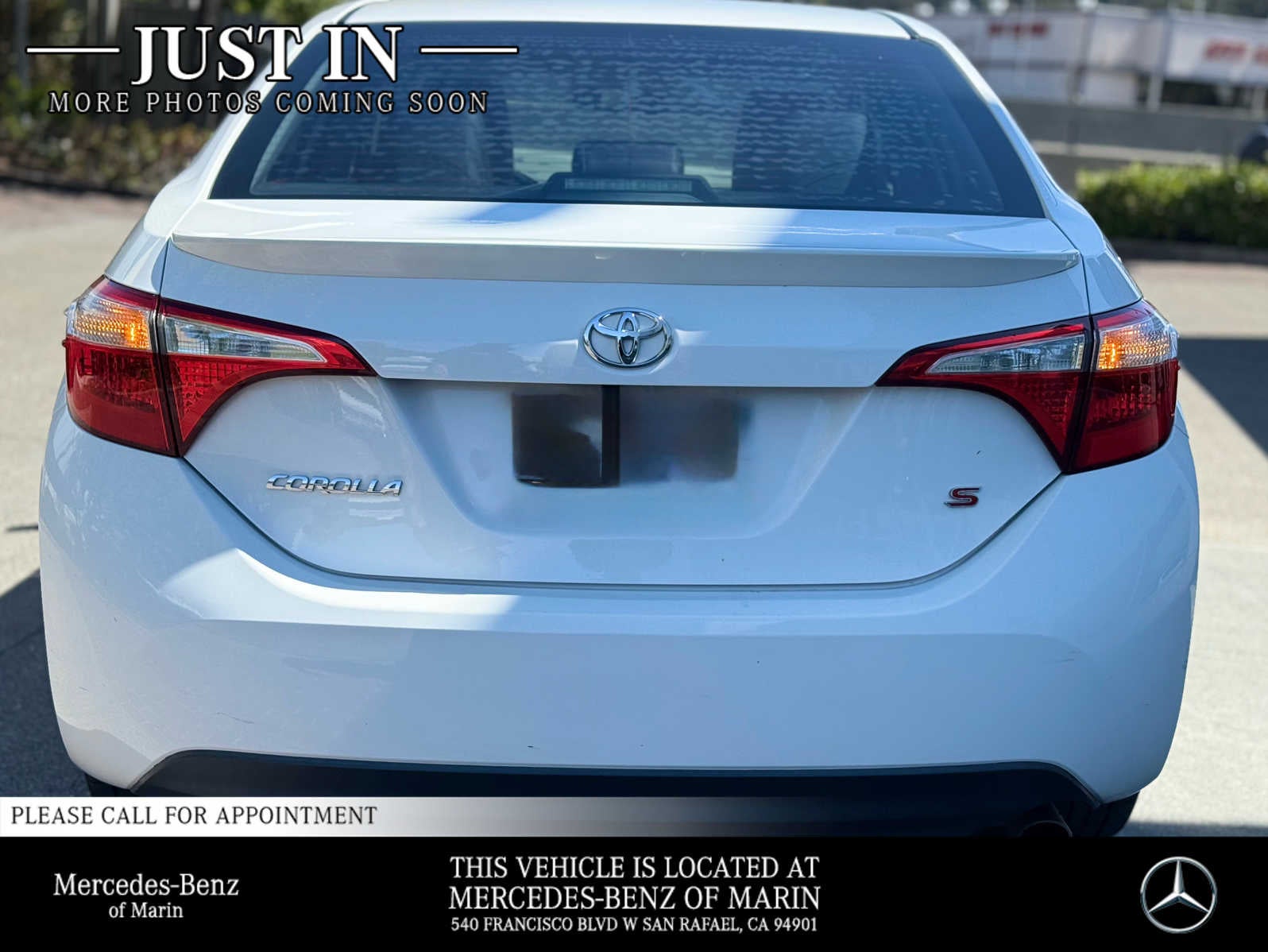 2014 Toyota Corolla S Plus