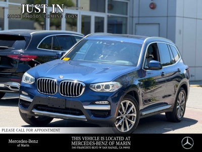 2019 BMW X3 xDrive30i xDrive30i