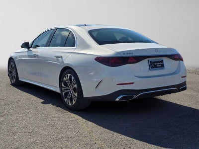 2026 Mercedes-Benz E 350 RWD Sedan