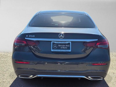 2023 Mercedes-Benz E 350 RWD Sedan