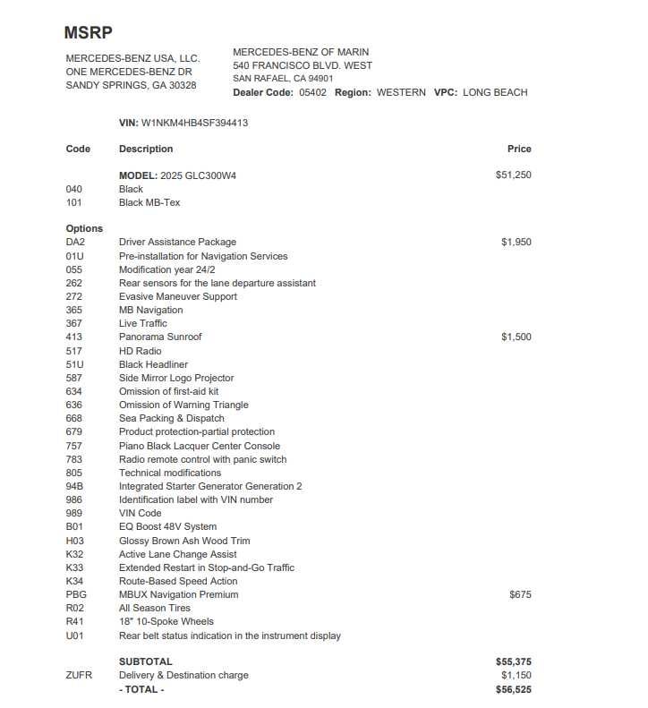 2025 Mercedes-Benz GLC 300 4MATIC® SUV