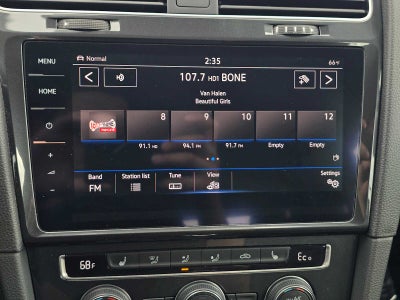 2019 Volkswagen e-Golf SEL Premium