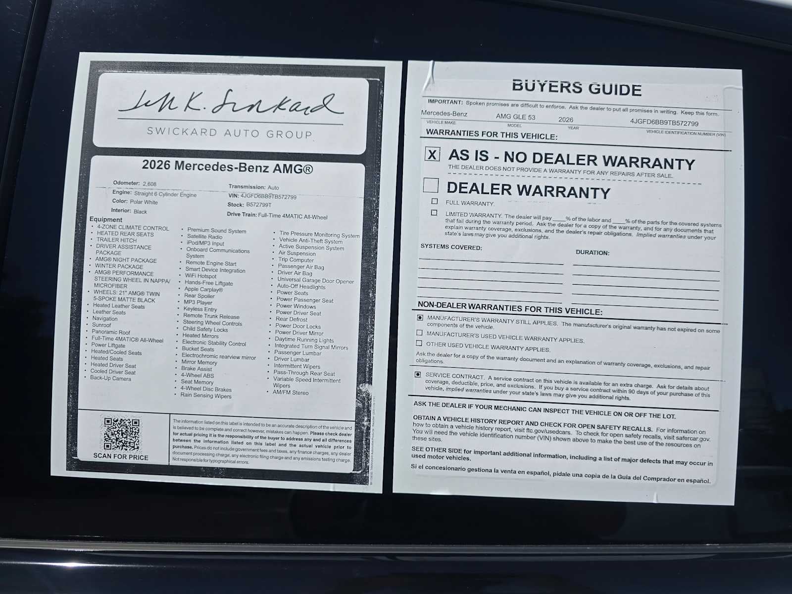 2026 Mercedes-Benz AMG® GLE 53 AMG® GLE 53