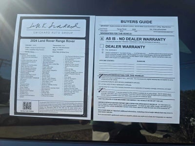 2024 Land Rover Range Rover Sport SE