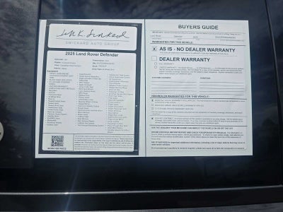 2025 Land Rover Defender OCTA Edition One 110 P635