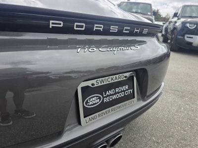2017 Porsche 718 Cayman S