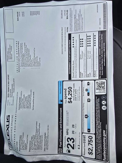 2025 Lexus IS 350 F SPORT