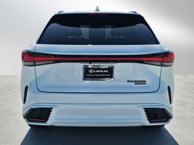 2026 Lexus RX 500h F SPORT PERFORMANCE AWD
