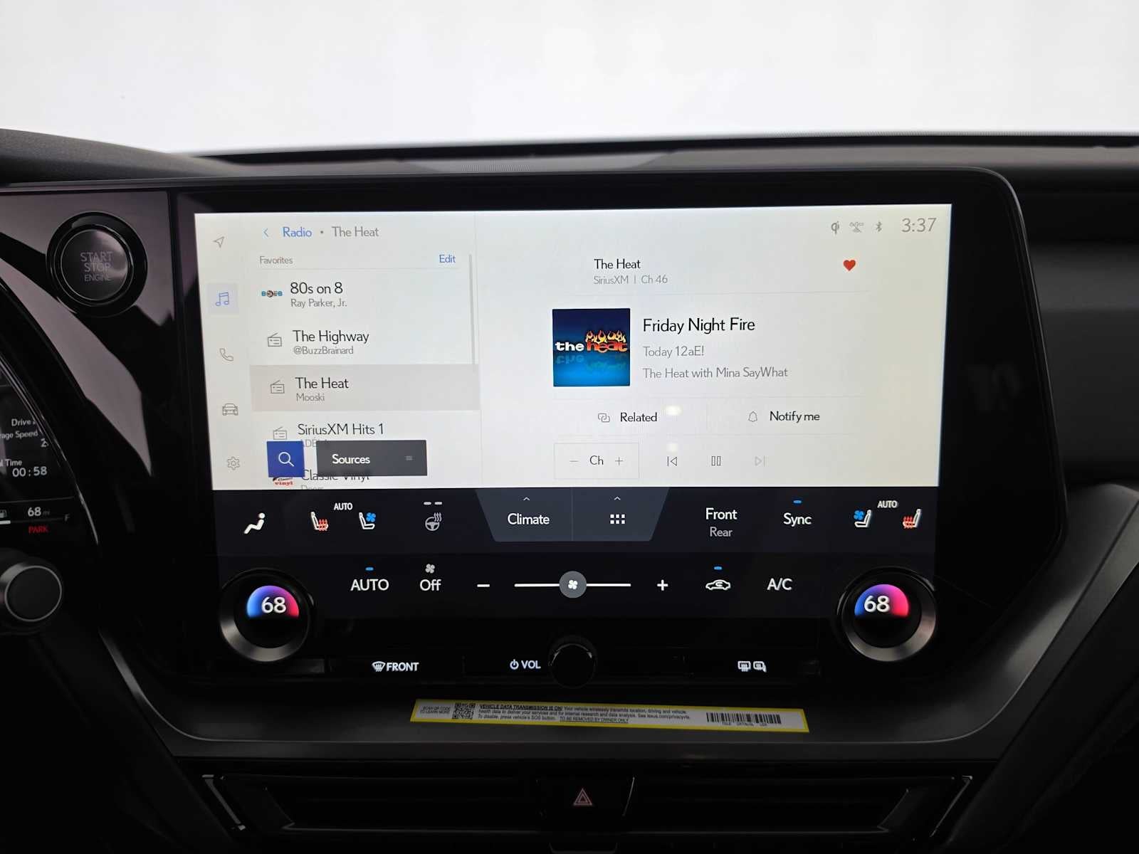 2026 Lexus TX 350 F SPORT HANDLING AWD