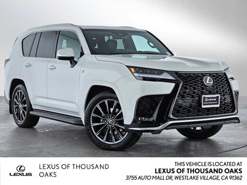 2026 Lexus LX 600 F SPORT HANDLING