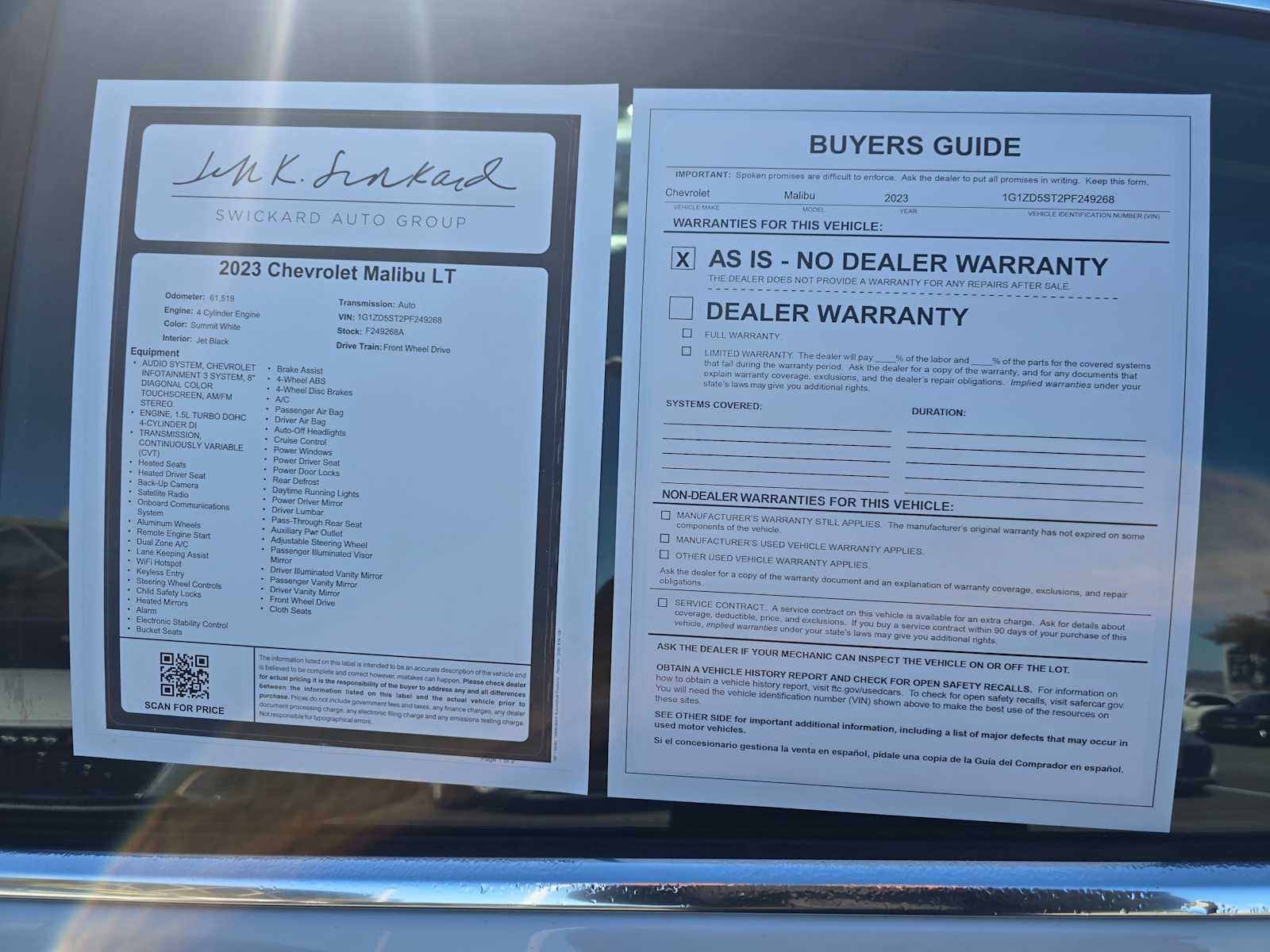 2023 Chevrolet Malibu LT