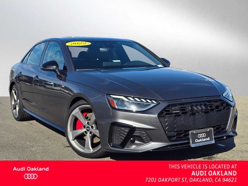 2022 Audi A4 S line Premium Plus