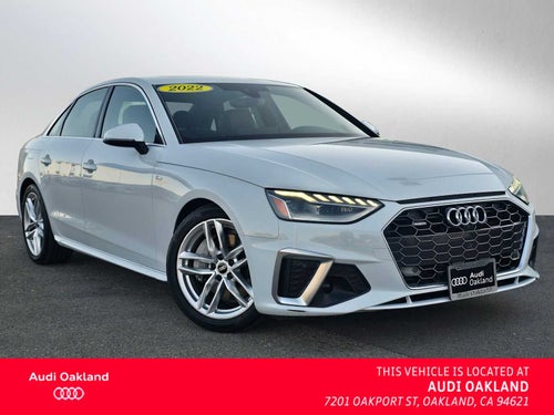 2022 Audi A4 S line Premium Plus