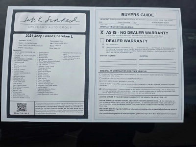 2021 Jeep Grand Cherokee L Altitude