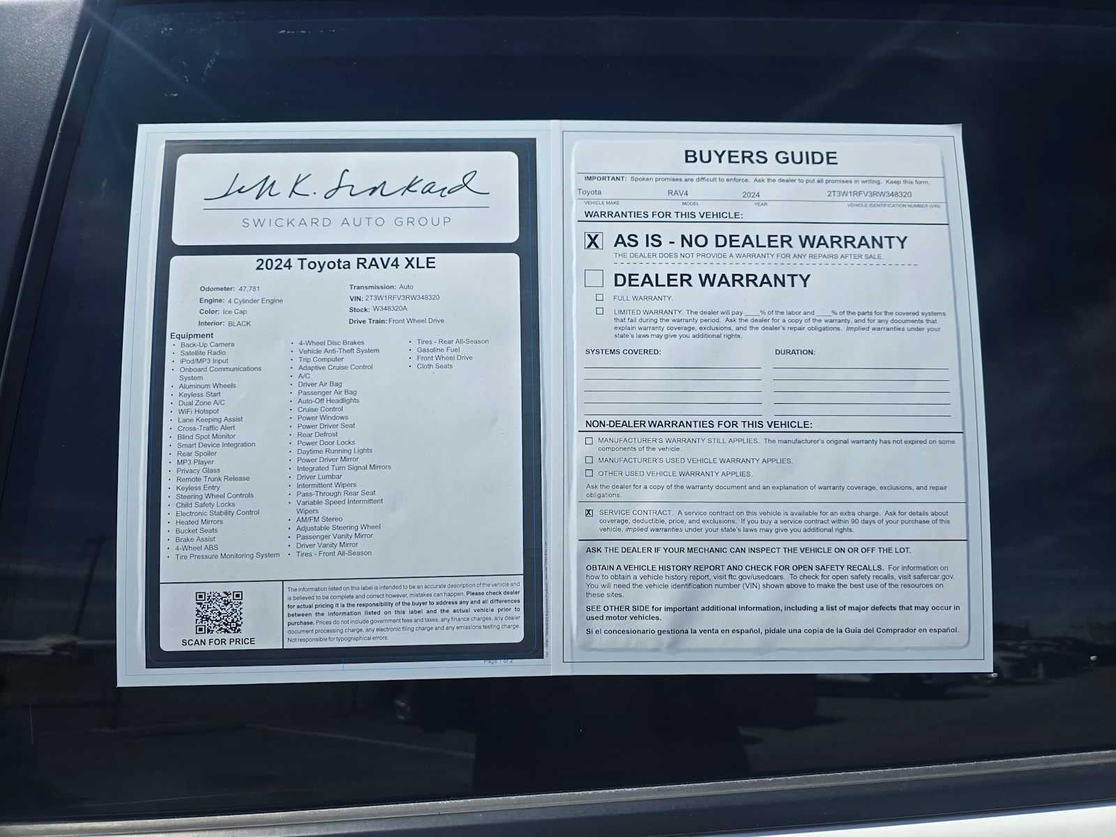 2024 Toyota RAV4 XLE