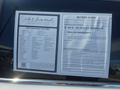 2022 Volkswagen Taos SEL