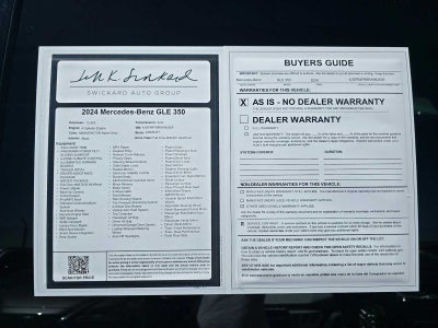 2024 Mercedes-Benz GLE 350 GLE 350