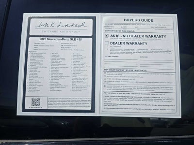 2023 Mercedes-Benz GLE 450 GLE 450