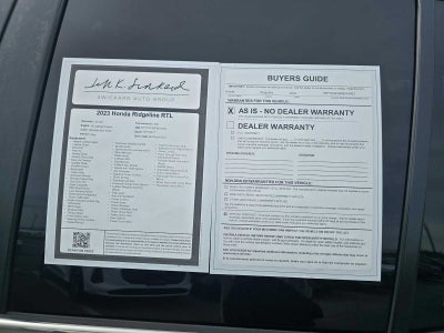 2023 Honda Ridgeline RTL