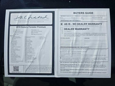 2018 Subaru Forester Premium