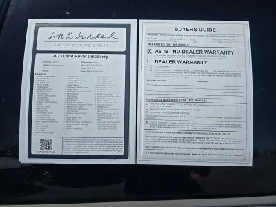 2023 Land Rover Discovery Sport SE R-Dynamic