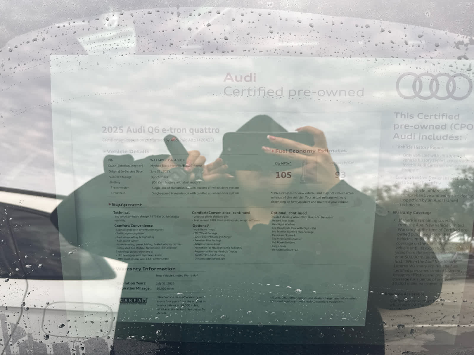 2025 Audi Q6 e-tron Premium Plus