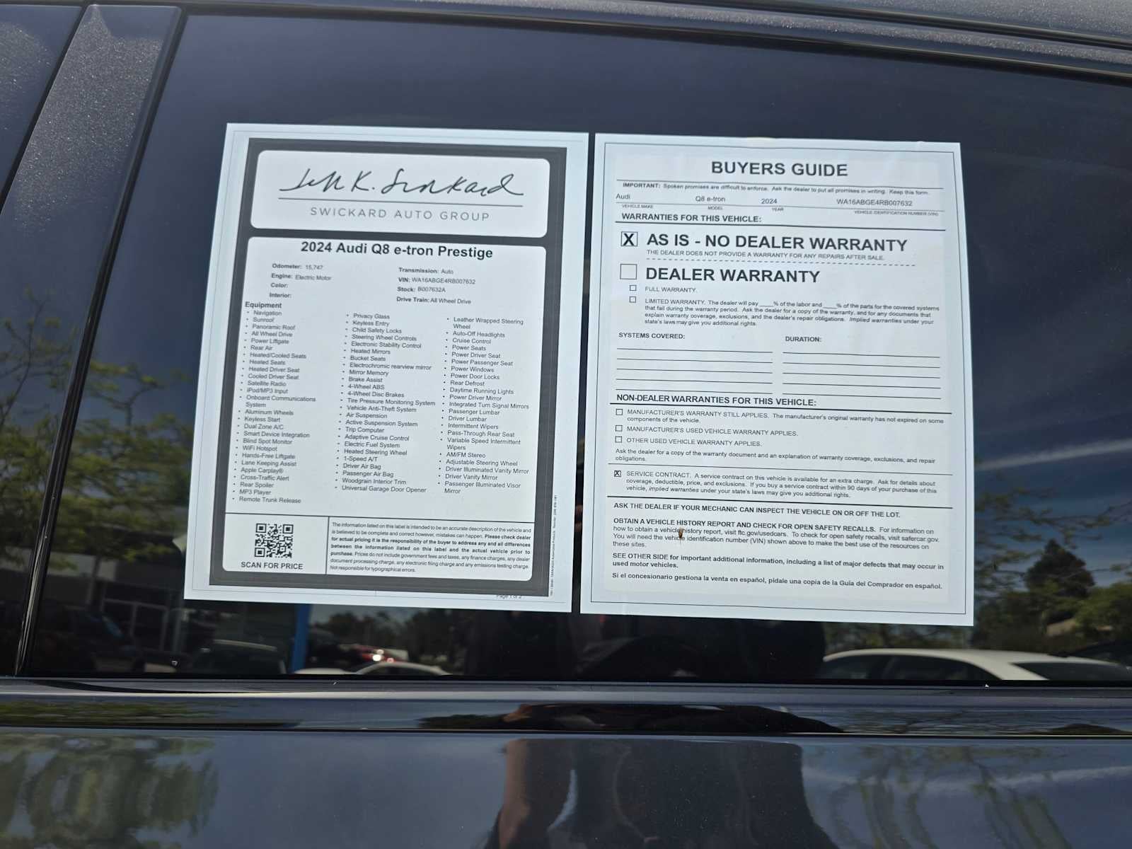 2024 Audi Q8 e-tron Prestige