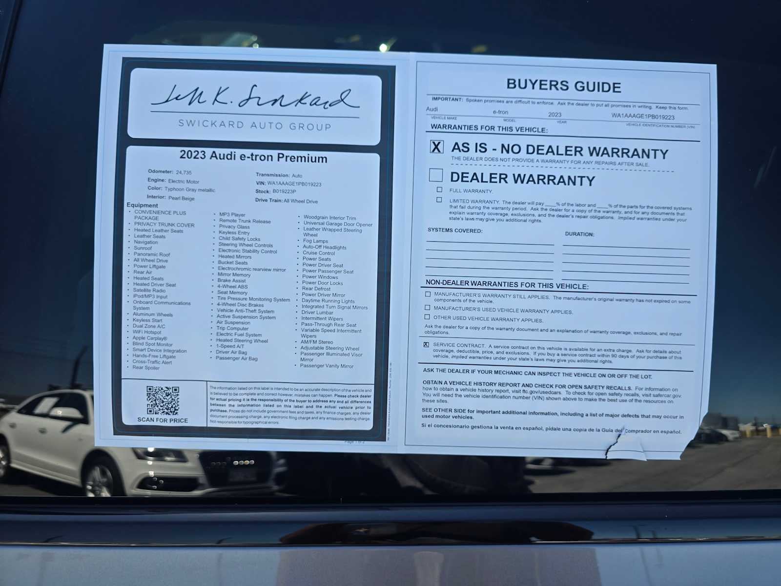 2023 Audi e-tron Premium