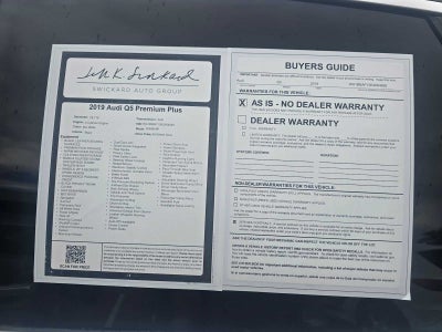2019 Audi Q5 Premium Plus