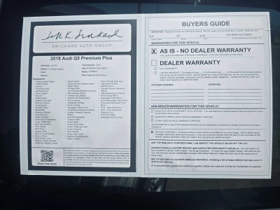 2018 Audi Q5 Premium Plus