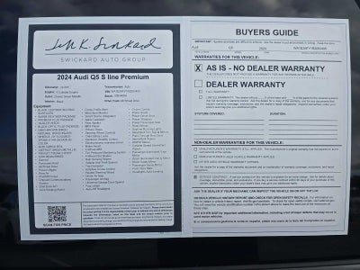 2024 Audi Q5 S line Premium Plus