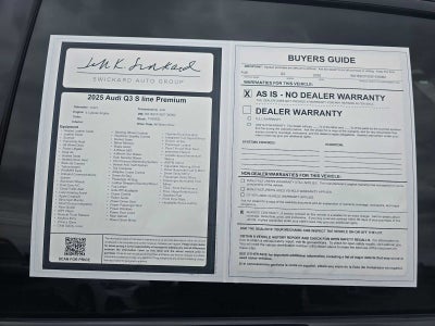 2025 Audi Q3 S line Premium Plus