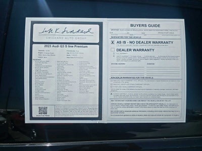 2023 Audi Q3 S line Premium Plus