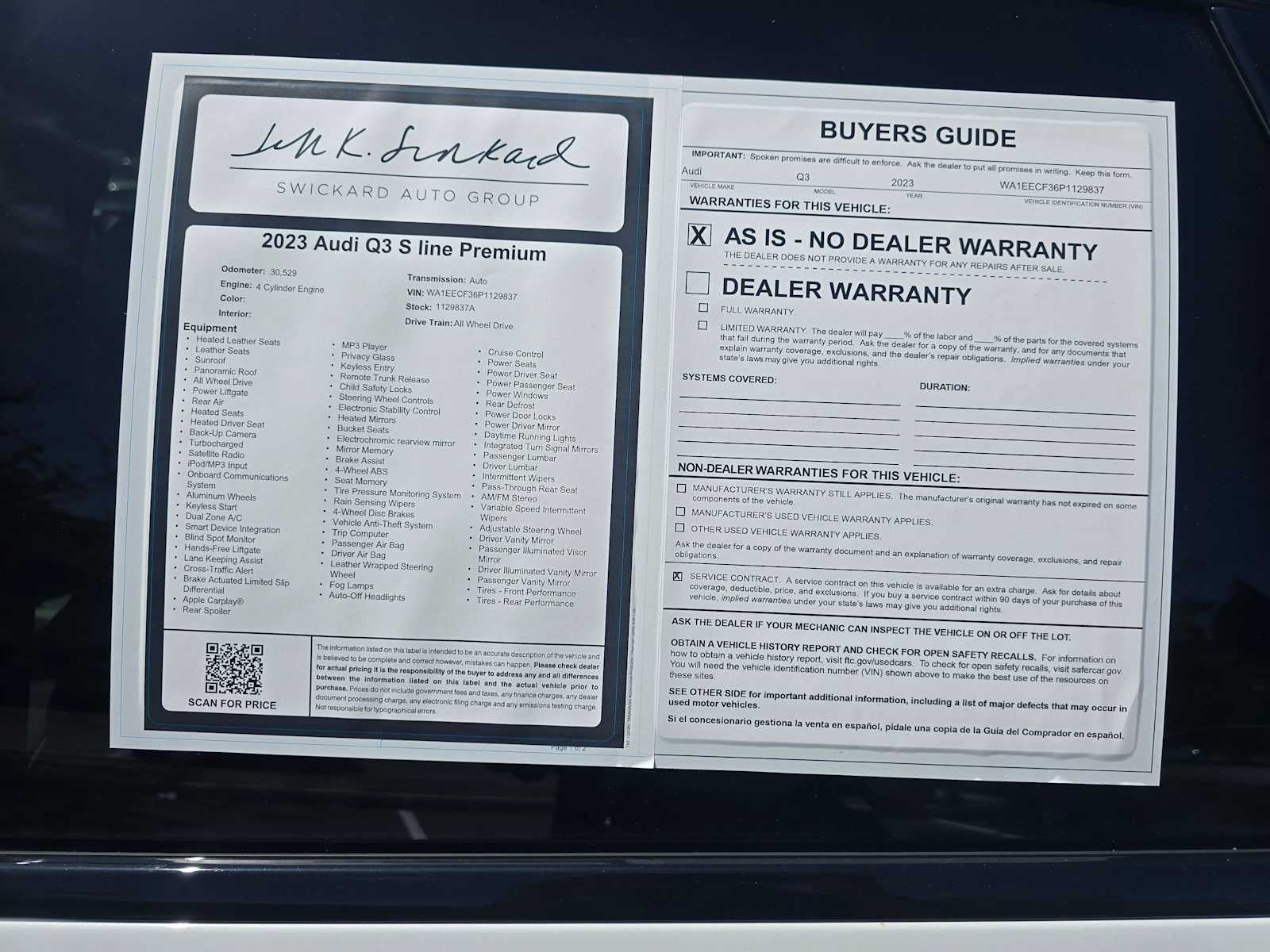 2023 Audi Q3 S line Premium Plus