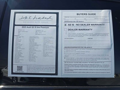 2025 Audi Q3 S line Premium Plus