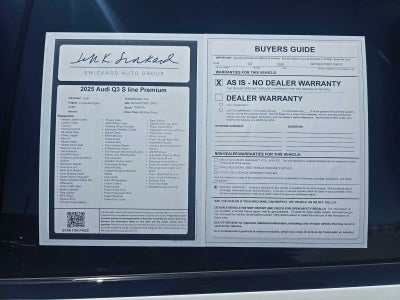 2025 Audi Q3 S line Premium Plus