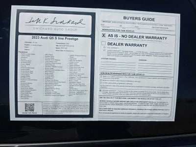 2023 Audi Q5 S line Prestige
