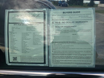 2013 Audi allroad Premium Plus