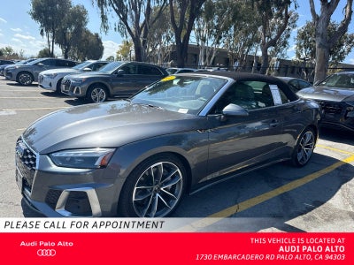 2023 Audi A5 Cabriolet S line Premium Plus