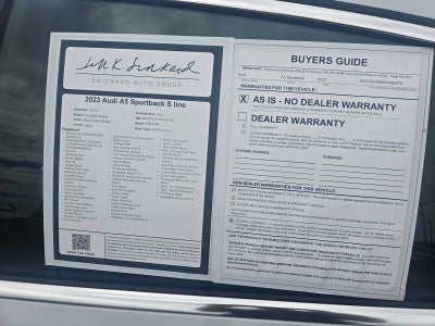 2023 Audi A5 Sportback S line Premium