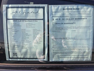 2025 Audi A5 Sportback S line Premium