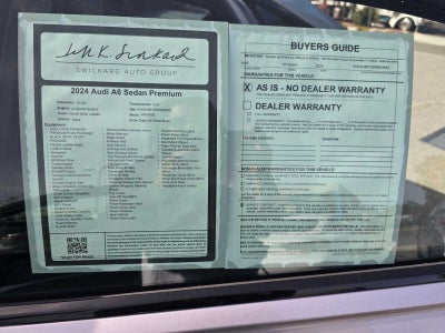 2024 Audi A6 Premium Plus