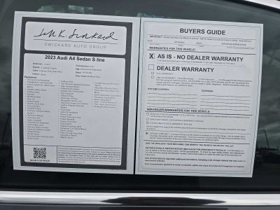 2023 Audi A4 Sedan S line Premium Plus