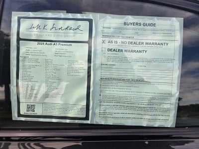 2025 Audi A3 Premium