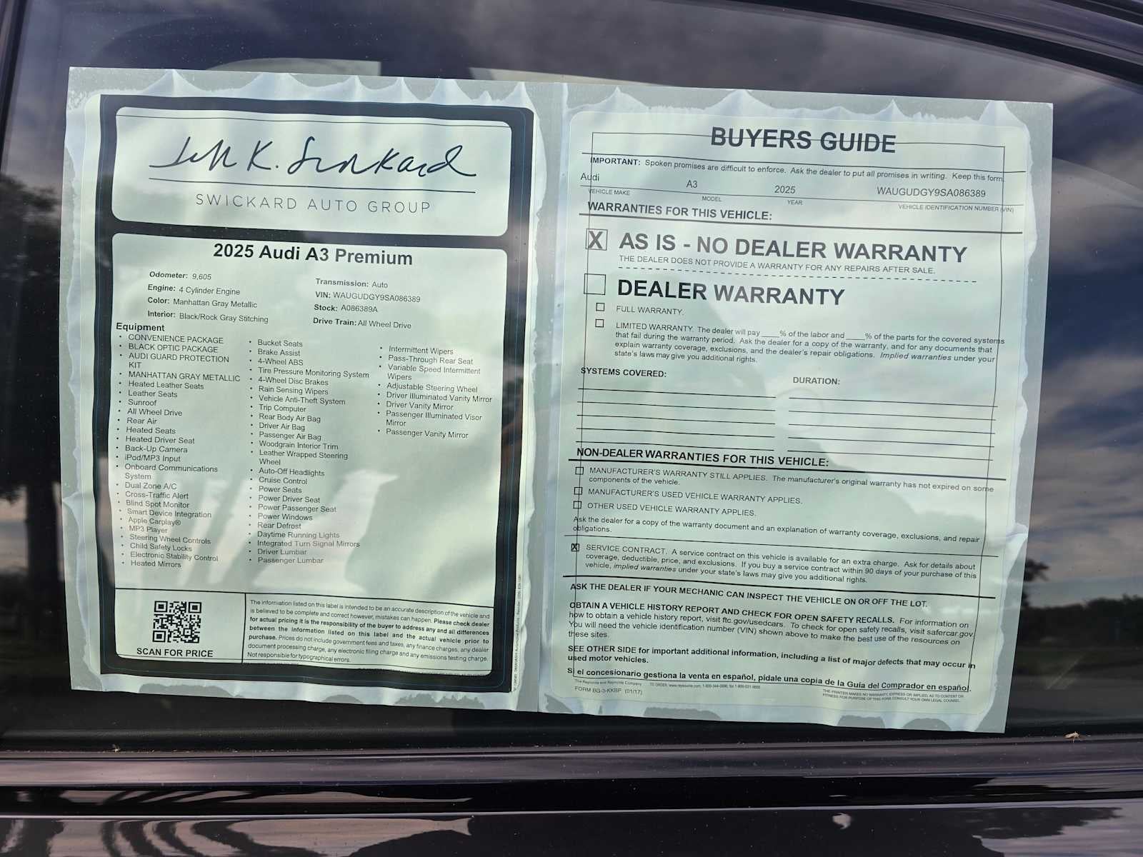 2025 Audi A3 Premium