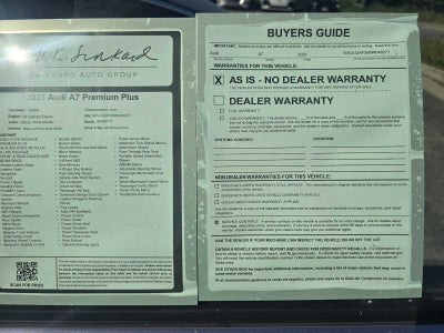 2021 Audi A7 Premium Plus