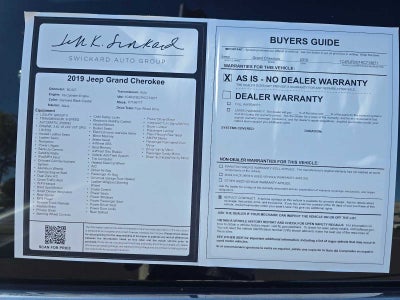 2019 Jeep Grand Cherokee Limited