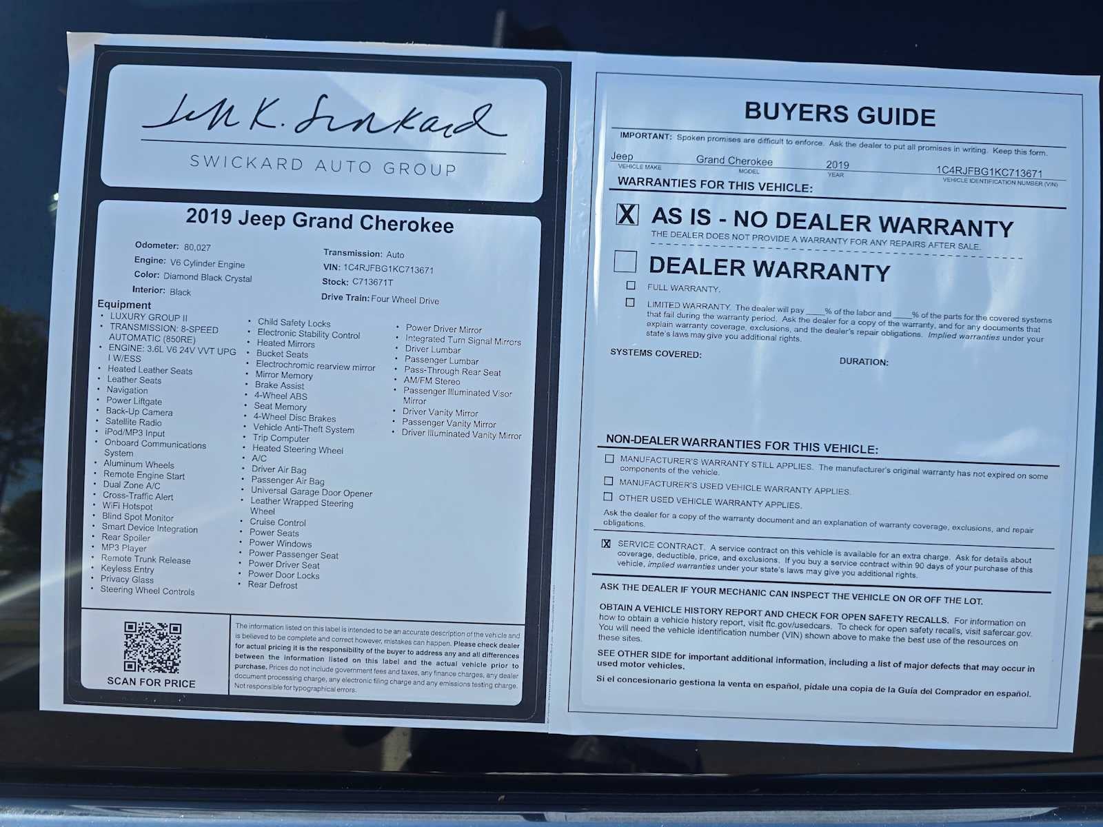 2019 Jeep Grand Cherokee Limited