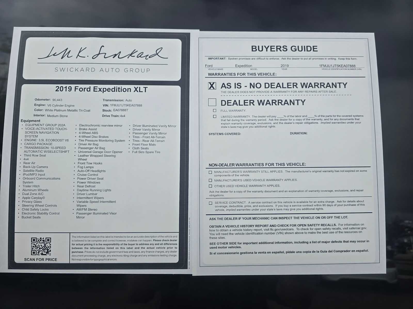 2019 Ford Expedition XLT