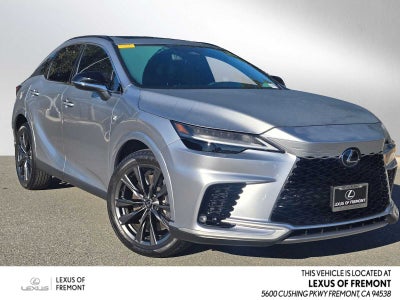 2023 Lexus RX F SPORT Handling